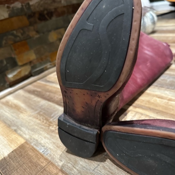 Franco Sarto Meyer ladies size 7.5wide calf merlo color boots. All leather - Picture 9 of 11